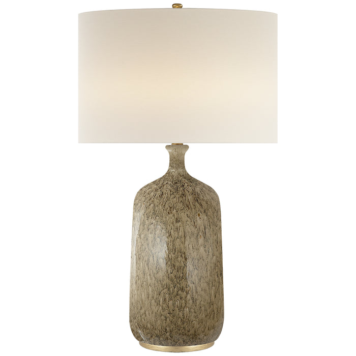 Culloden Table One Light Table Lamp in Marbleized Sienna