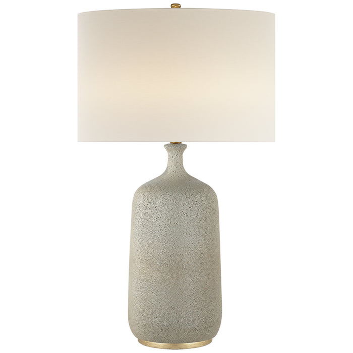 Culloden Table One Light Table Lamp in Volcanic Ivory