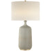 Culloden Table One Light Table Lamp in Volcanic Ivory