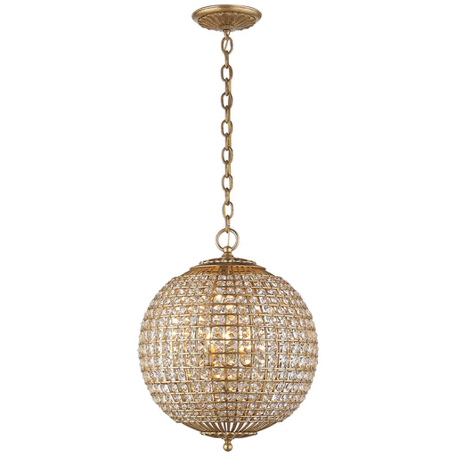 Renwick Four Light Chandelier in Gild