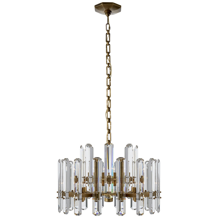 bonnington 12 Light Chandelier in Hand-Rubbed Antique Brass