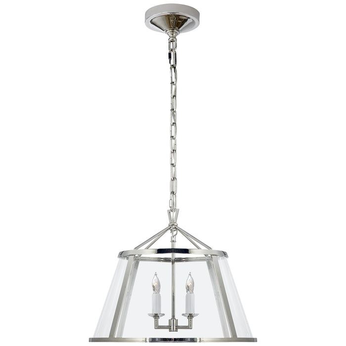 darlana Four Light Pendant in Polished Nickel