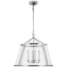 darlana Four Light Pendant in Polished Nickel