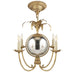 Gramercy Four Light Chandelier in Gilded Iron