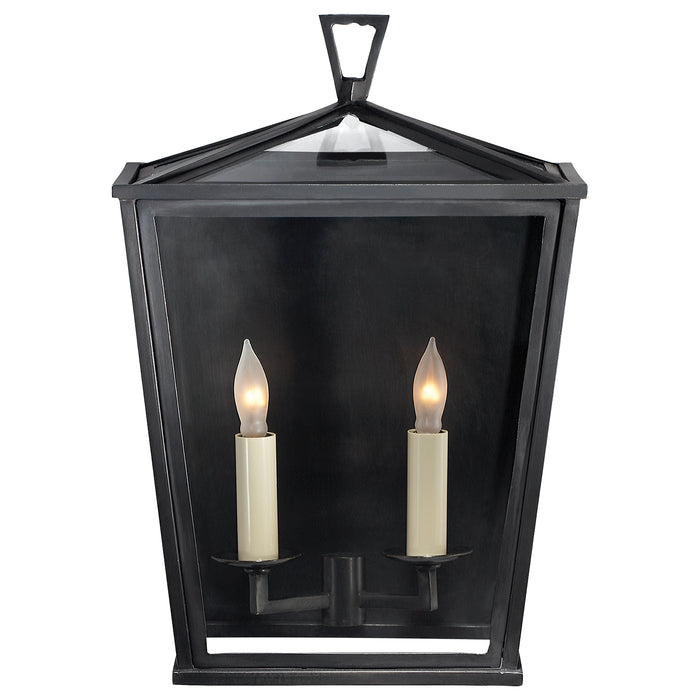 DarlanaO Two Light Wall Lantern in Bronze