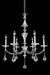 012171-010-FR001- Modern Classic Floridia 6-Light Chandelier in Chrome by Allegri