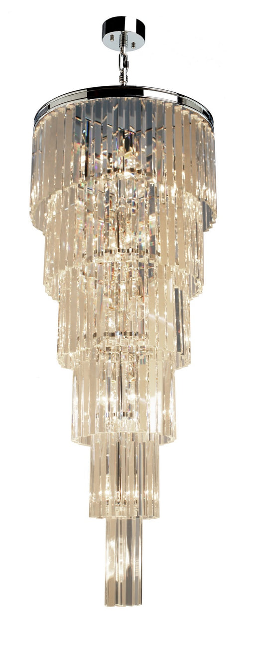 AC10411CH- El Dorado Chandelier in Chrome by Artcraft