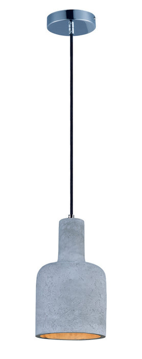 12395GYPC - Crete 1-Light LED Pendant in Polished Chrome by Maxim Lighting