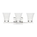 Bayfield Three Light Wall / Bath in Chrome