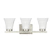 Bayfield Three Light Wall / Bath in Brushed Nickel