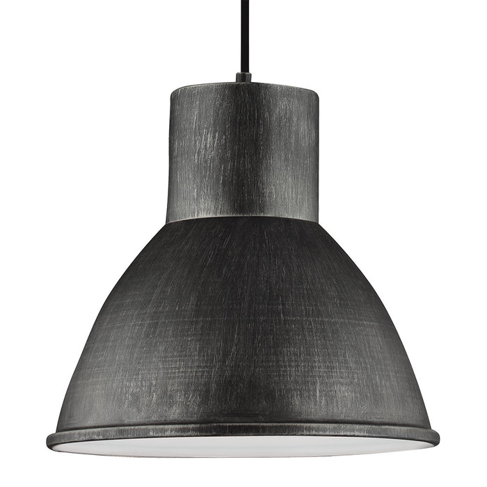 Division Street One Light Pendant in Stardust