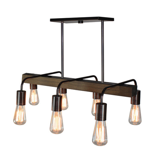 AC10456BU- Lynwood Island Light in Brunito Bronze by Artcraft