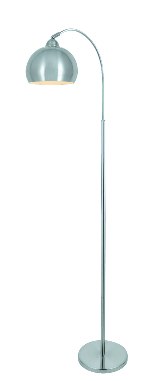 LS-82597PS- Palesa Metal Floor Lamp in Polished Steel by Lite Source