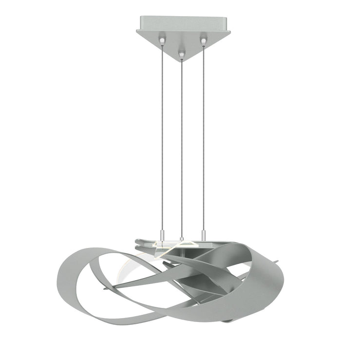 Flux LED Pendant in Vintage Platinum - 136520-LED-STND-82 by Hubbardton Forge