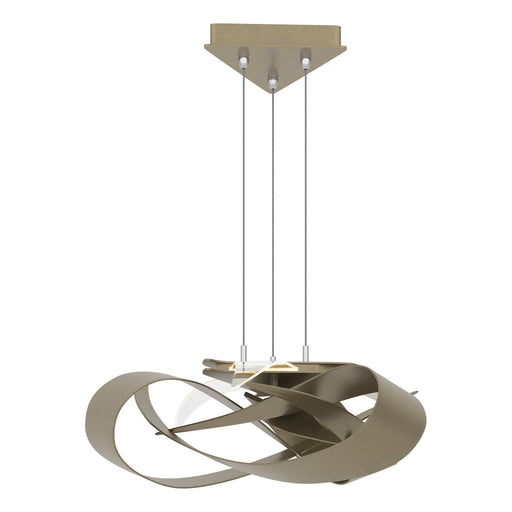 Flux LED Pendant in Soft Gold - 136520-LED-STND-84 by Hubbardton Forge