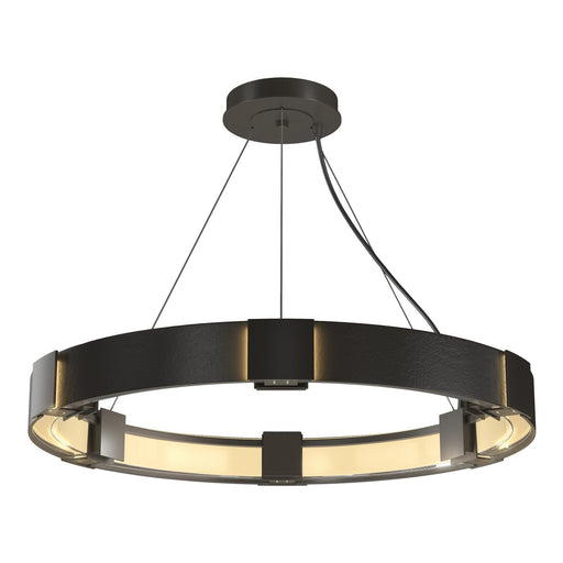 Aura Pendant in Dark Smoke - 138585-SKT-STND-07-ZM0399 by Hubbardton Forge