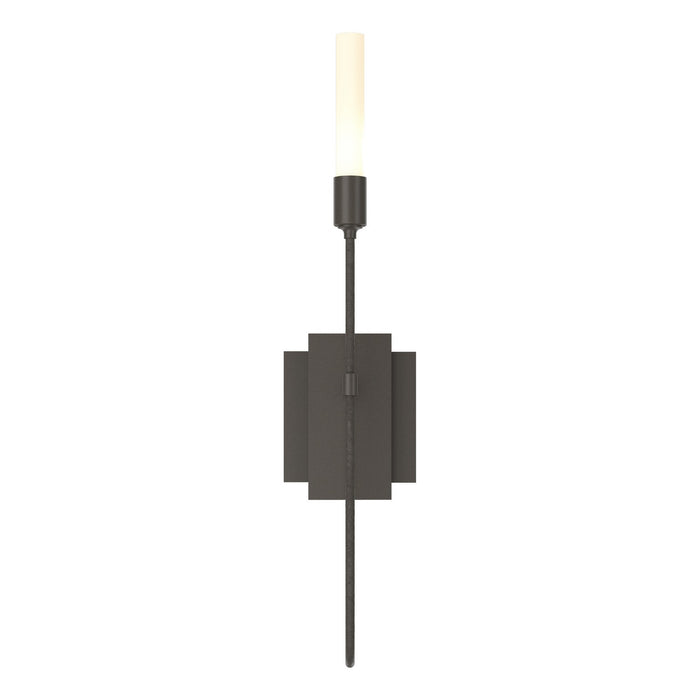 Lisse 1 Light Sconce in Dark Smoke - 203050-SKT-07 by Hubbardton Forge