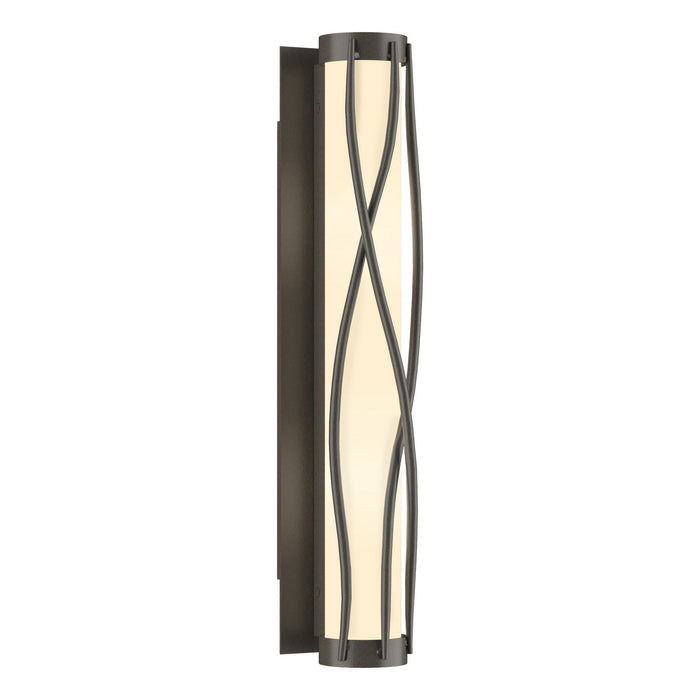 Twine Sconce in Dark Smoke - 205401-SKT-07-GG0347 by Hubbardton Forge