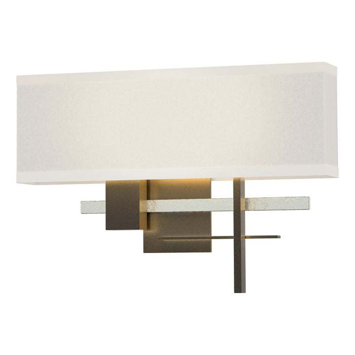 Cosmo Sconce in Dark Smoke with Vintage Platinum Accent - 206350-SKT-07-82-SE1606 by Hubbardton Forge