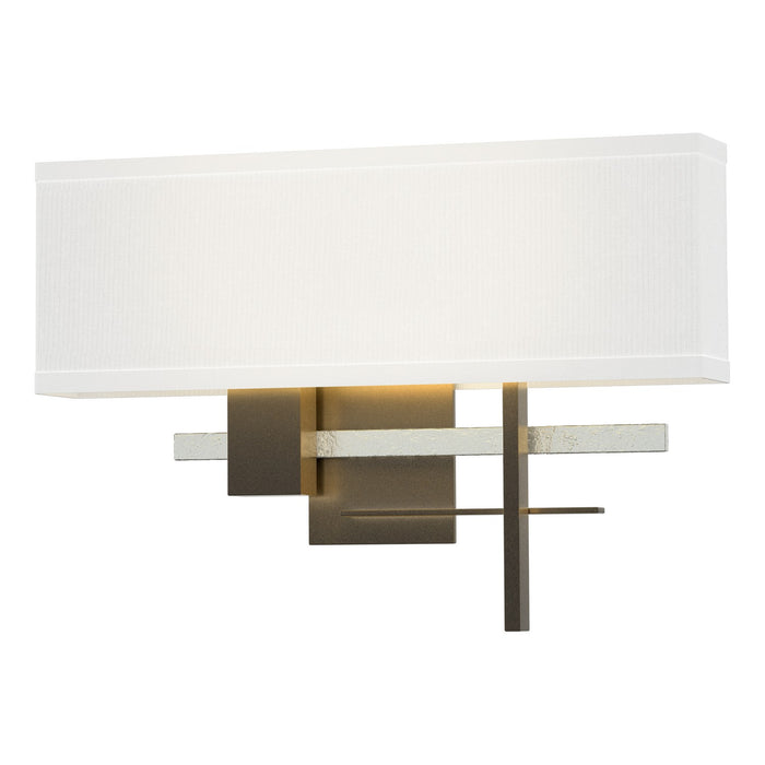 Cosmo Sconce in Dark Smoke with Vintage Platinum Accent - 206350-SKT-07-82-SF1606 by Hubbardton Forge