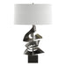 Gallery Twofold Table Lamp in Dark Smoke - 273050-SKT-07-SF1695 by Hubbardton Forge