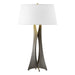 Moreau Tall Table Lamp in Dark Smoke - 273077-SKT-07-SE2011 by Hubbardton Forge