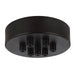 Multi-Port Canopies Seven Light Multi-Port Canopy with Swag Hooks in Oil Rubbed Bronze