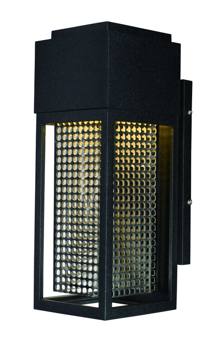 53597GBKSST - Townhouse LED Outdoor Wall Sconce in Galaxy Black & Stainless Steel by Maxim Lighting