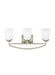 Hanford Three Light Wall / Bath in Brushed Nickel