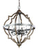 Socorro Six Light Hall / Foyer Pendant in Stardust