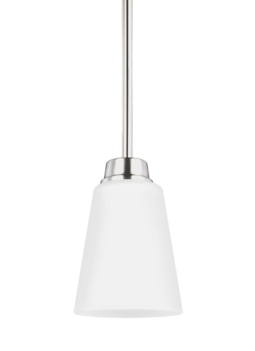 Kerrville One Light Mini-Pendant in Brushed Nickel