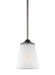 Hanford One Light Mini-Pendant in Bronze