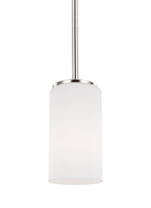 Alturas One Light Mini-Pendant in Brushed Nickel