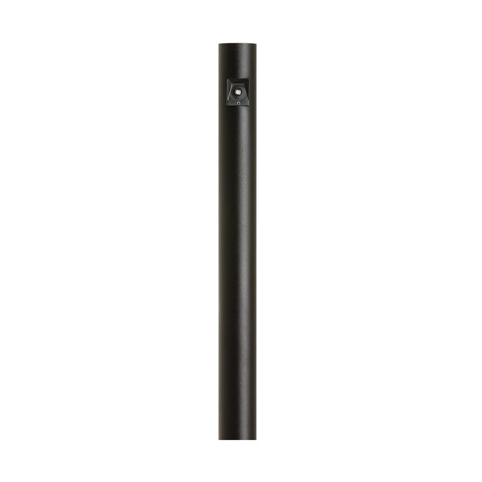 Outdoor Posts Post with Photo Cell in Black