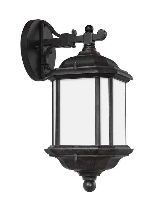 Kent One Light Outdoor Wall Lantern in Oxford Bronze