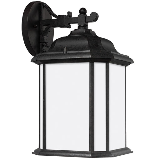 Kent One Light Outdoor Wall Lantern in Oxford Bronze