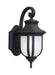 Childress One Light Outdoor Wall Lantern in Black