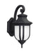 Childress One Light Outdoor Wall Lantern in Black