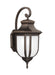 Childress One Light Outdoor Wall Lantern in Antique Bronze