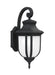 Childress One Light Outdoor Wall Lantern in Black