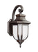 Childress One Light Outdoor Wall Lantern in Antique Bronze