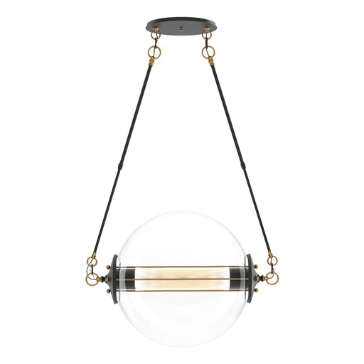 Otto Sphere Pendant in Black with Brass Accents - 134405-SKT-STND-31-ZK0219 by Hubbardton Forge