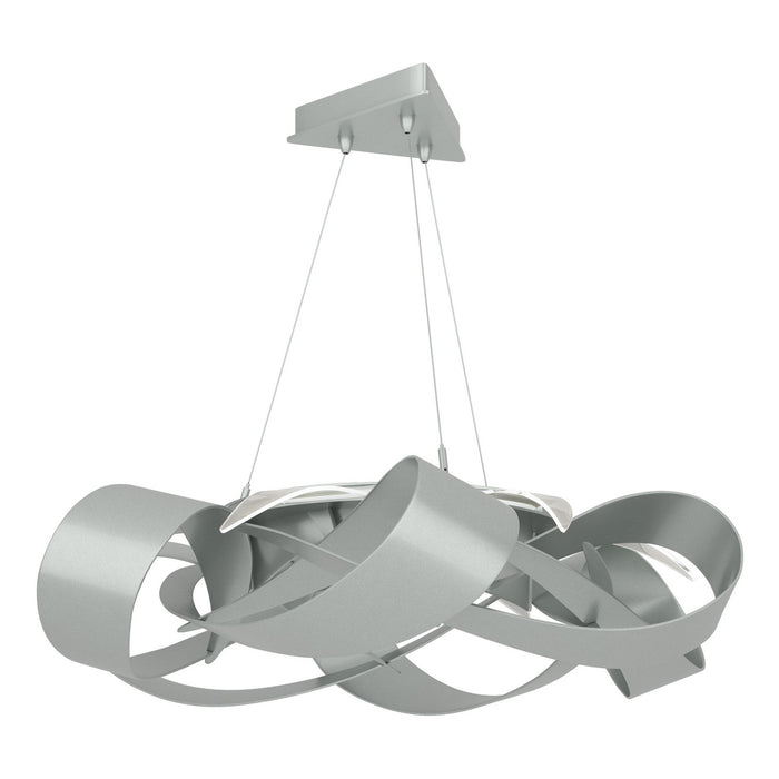 Flux Large LED Pendant in Vintage Platinum - 136525-LED-STND-82 by Hubbardton Forge