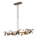 Folio Large LED Pendant in Bronze - 137689-LED-STND-05 by Hubbardton Forge