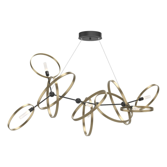 Celesse Pendant in Black with Soft Gold Accent - 138920-SKT-STND-10-84 by Hubbardton Forge