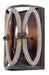 500221FG- Farmhouse Belmont 2-Light Wall Sconce in Florence Gold by Kalco