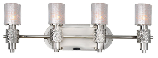 6274PSN- Art Deco Ashington 4-Light Bath in Polished Satin Nickel by Kalco