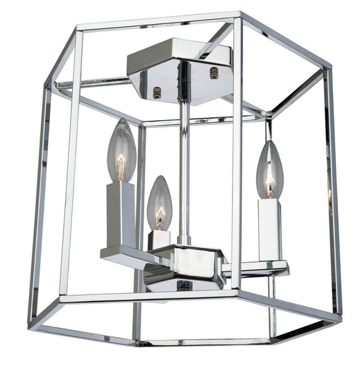 AC10773CH- Modern Elegance Chandelier in Chrome by Artcraft