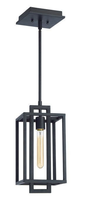 41591-ABZ- Cubic 1-Light Pendant in Aged Bronze Brushed by Craftmade