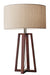 Quinn Table Lamp in Wood